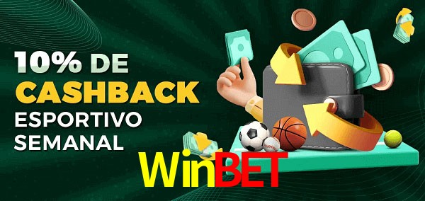 10% de bônus de cashback na Winbet