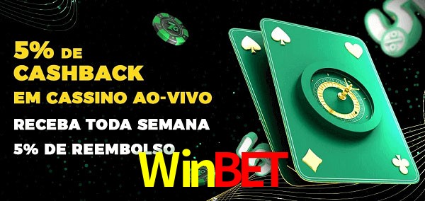 Promoções do cassino ao Vivo Winbet